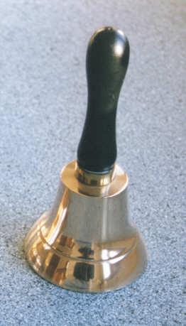 M107 Ring in the new year, or any special occasion with this bronze hand bell